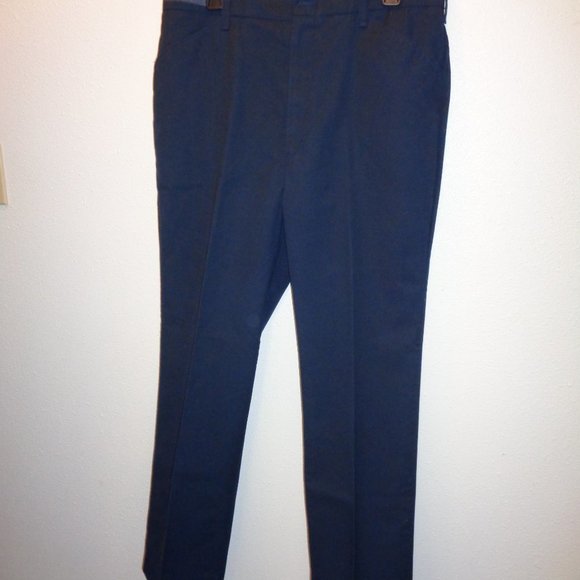 DURABLE Press Men's Blue Uniform Pants Size 36 - Picture 1 of 10
